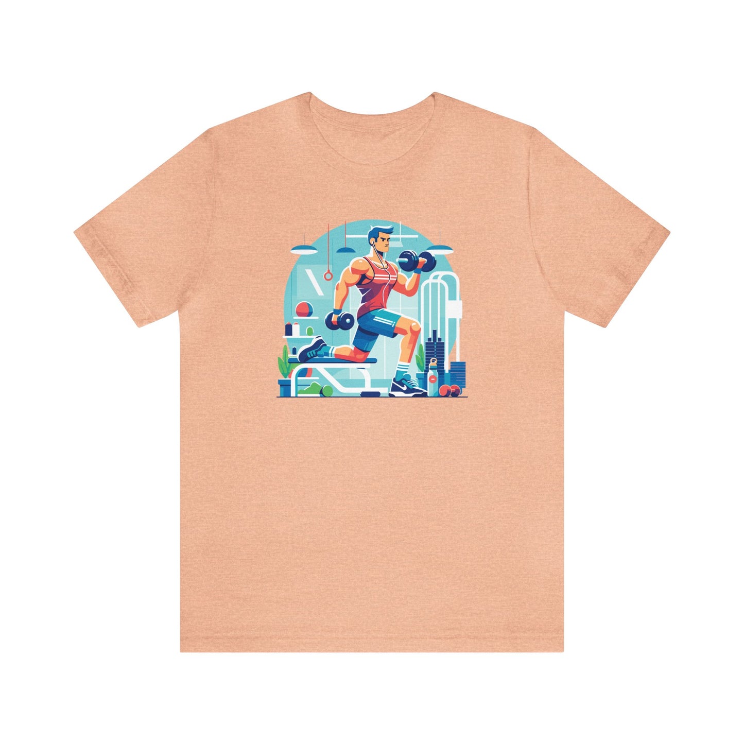 Workout Unisex Jersey Short Sleeve Tee