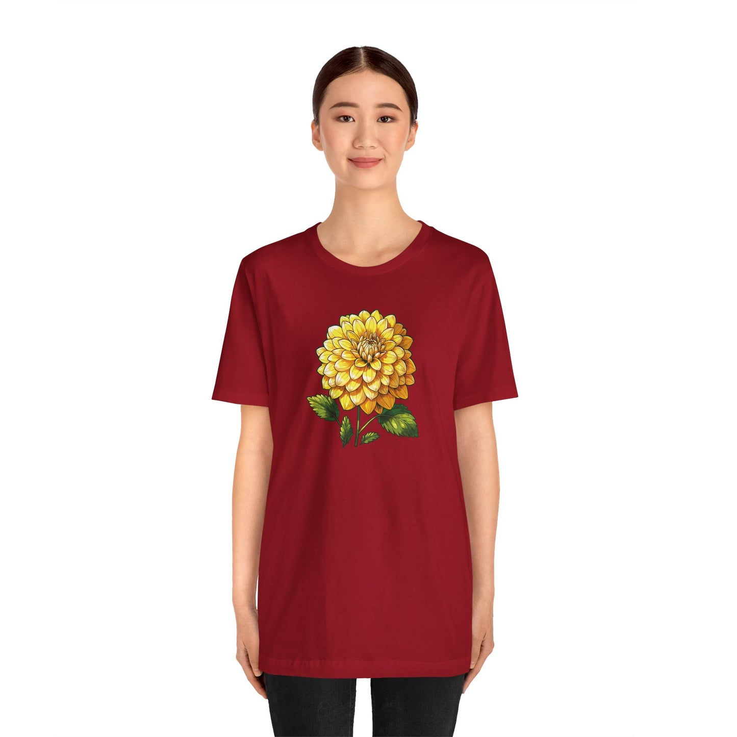 Flower Unisex Jersey Short Sleeve Tee