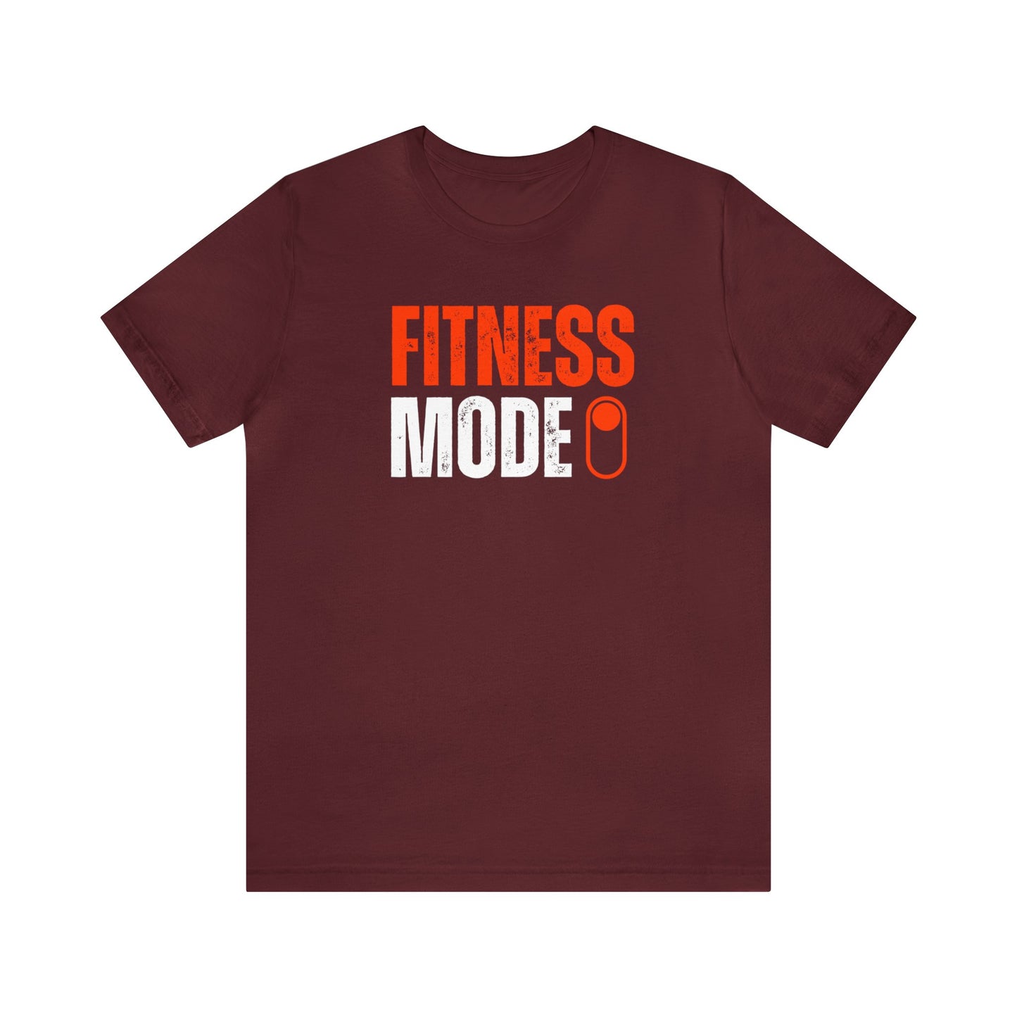 Fitness Mode On Unisex Jersey Short Sleeve Tee