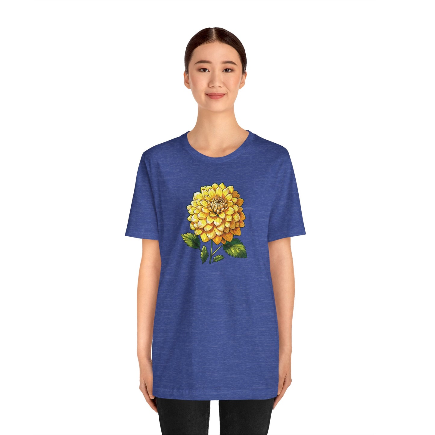 Flower Unisex Jersey Short Sleeve Tee