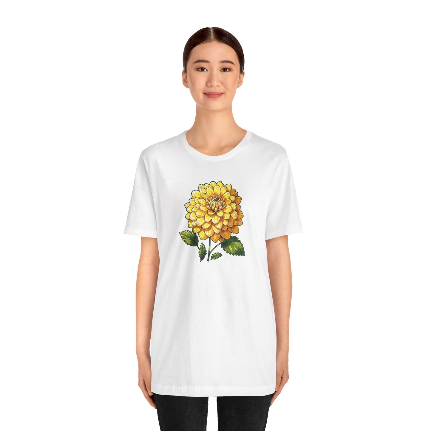 Flower Unisex Jersey Short Sleeve Tee