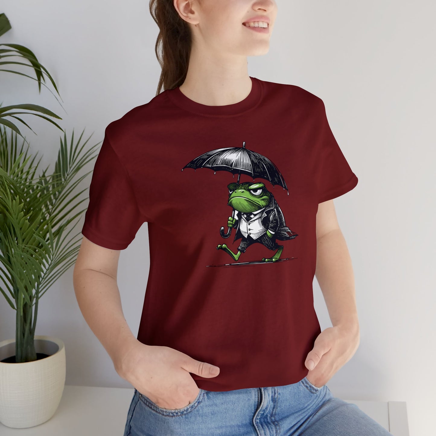 Grumpy Frog Unisex Jersey Short Sleeve Tee